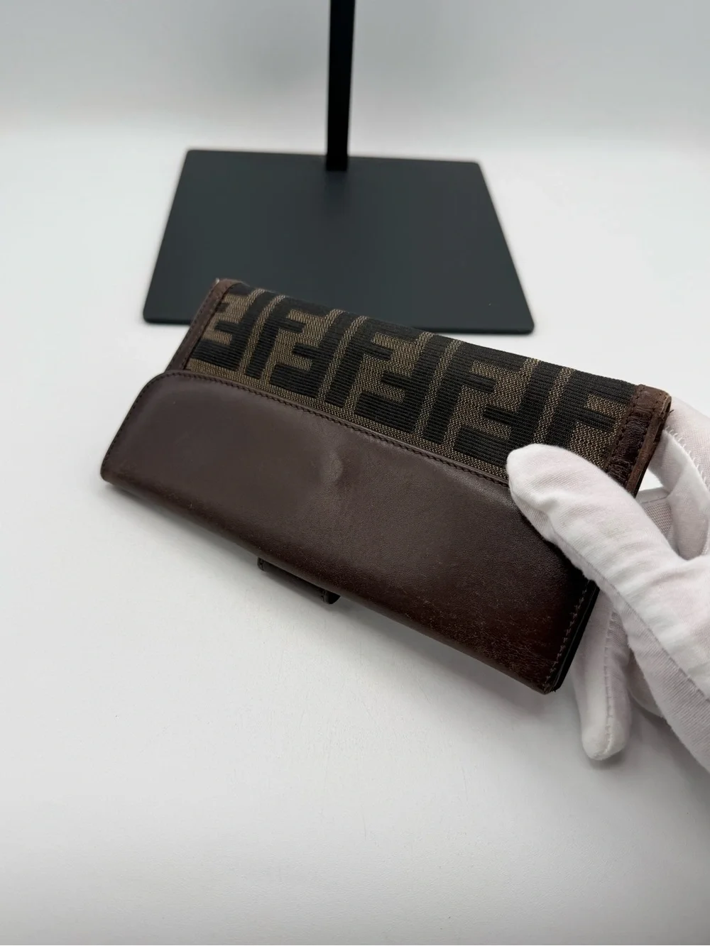 Fendi Long Monogram Flap Wallet